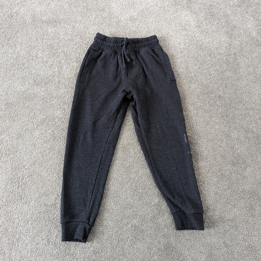 Zoo York Boy's Black Sweatpants Youth Small Size 7 8 Years Jogger Athletic